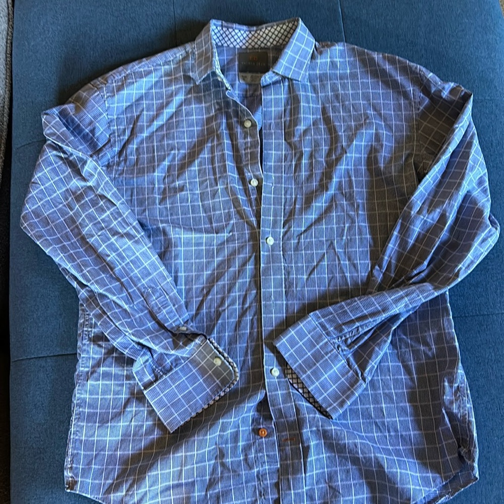 Thomas Dean boys button down shirt